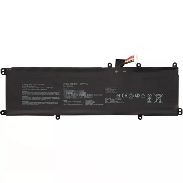 11.55V C31N1622 31CP5/70/81 Battery for Asus ZenBooK UX3430UA UX530UQ UX530UX UX430UA Series 50Wh